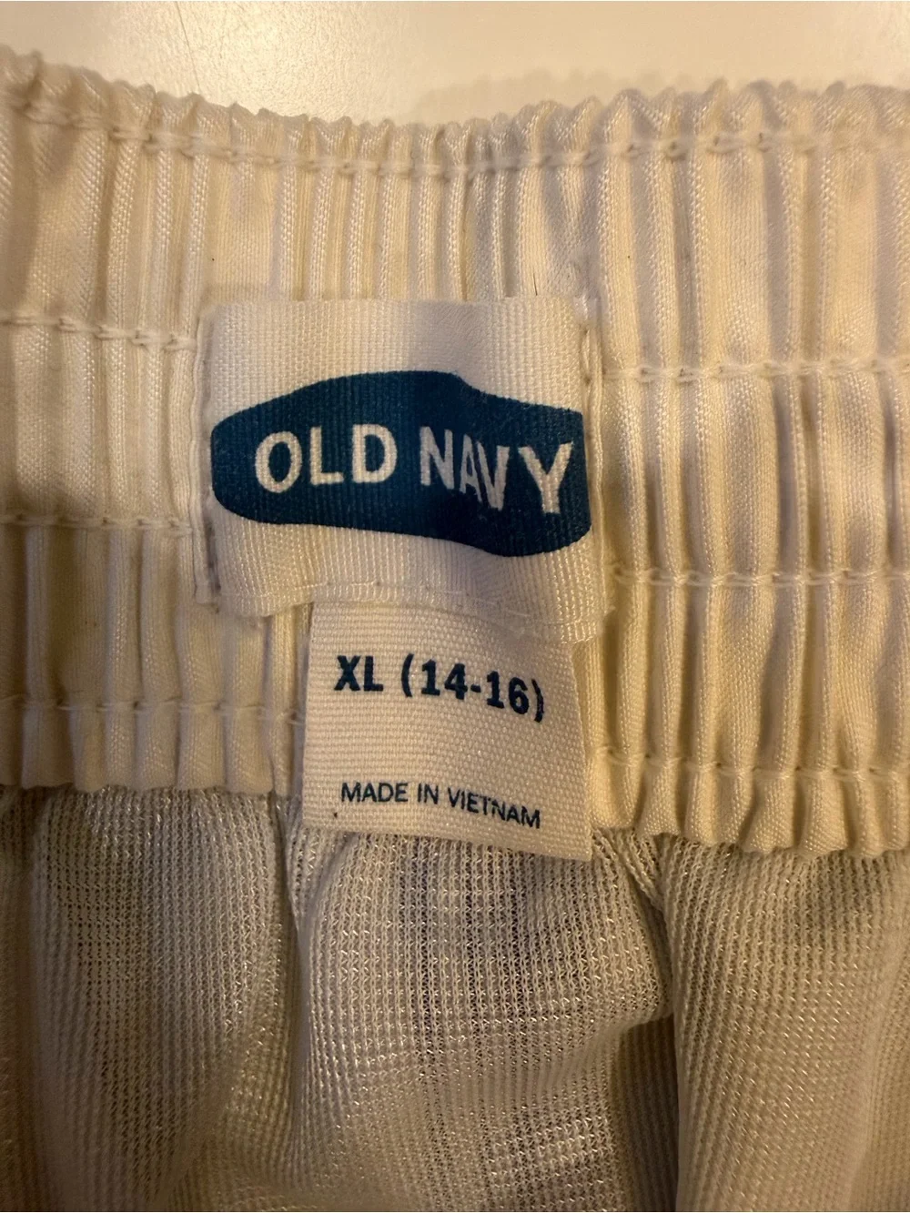 Old Navy Blue Shark-Pattern Swim Shorts